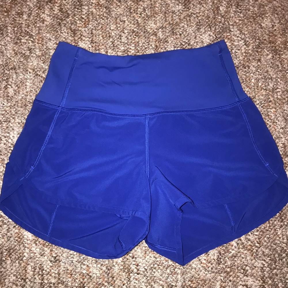 Speed Up High Rise Lululemon shorts